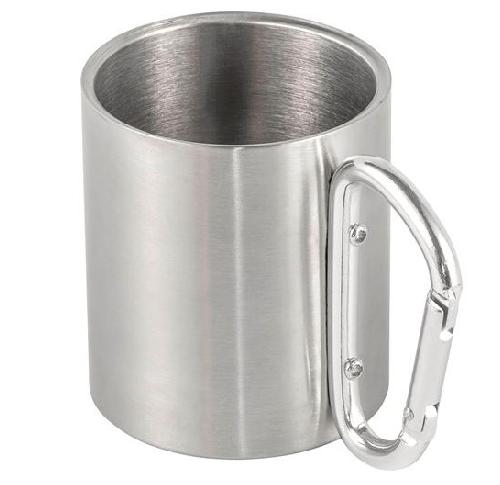 Custom Branded Stainless Steel, Double Walled Cofee Travel Mugs (200 Ml)